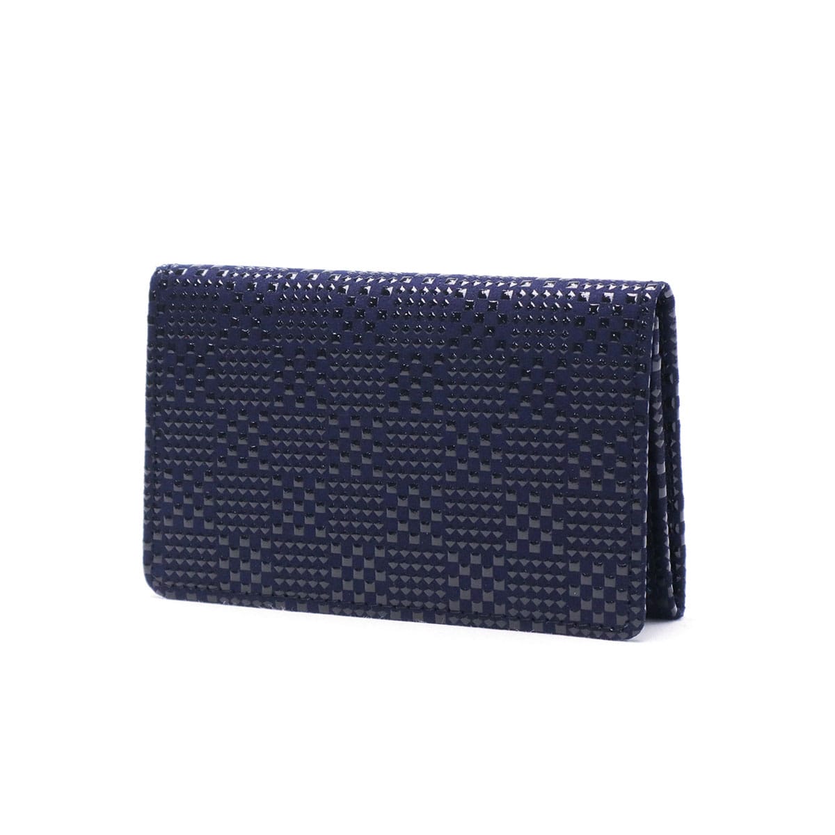 印傳屋 名刺入れ 印伝 インデンヤ INDEN-YA 名刺入 本革 革 レディース メンズ 上原勇七 甲州印伝 和小物 和柄 日本製 トンボ 2501