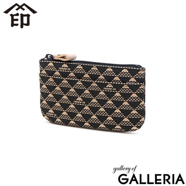 印傳屋 コインケース レディース メンズ 革 ブランド INDEN-YA 財布 小銭入れ 小さめ おしゃれ 鹿革 ミニ コンパクト 女性 プレゼント 革小物 印伝屋 上原勇七 甲州印伝 日本製 たかね F小銭入れ02 2801