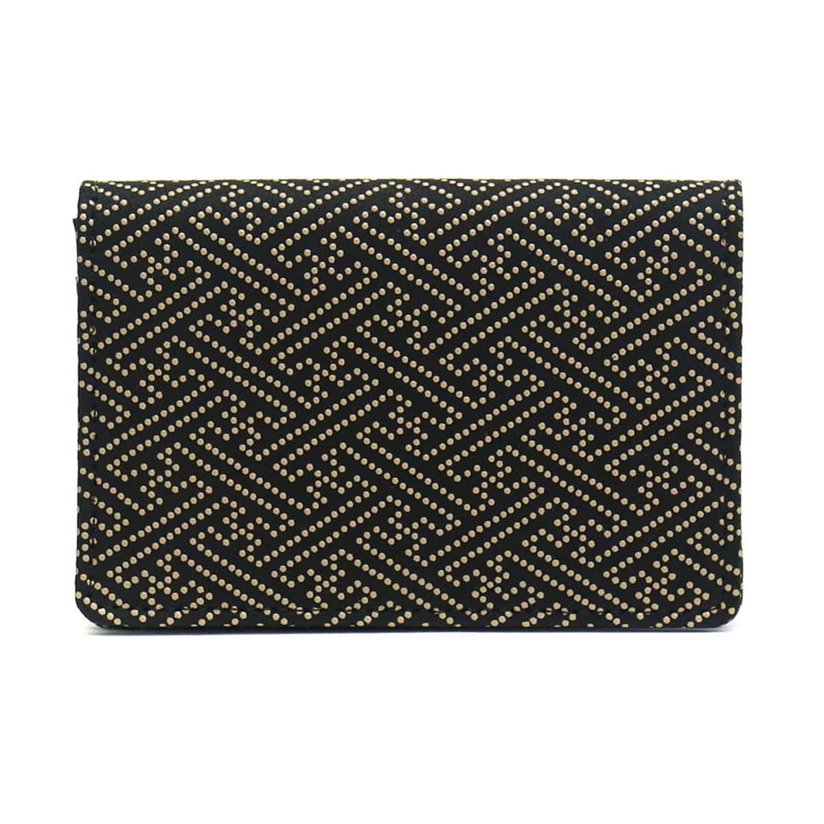 印傳屋 名刺入れ 印伝 インデンヤ INDEN-YA 名刺入B 本革 革 レディース メンズ 上原勇七 甲州印伝 和小物 和柄日本製トンボ 2516