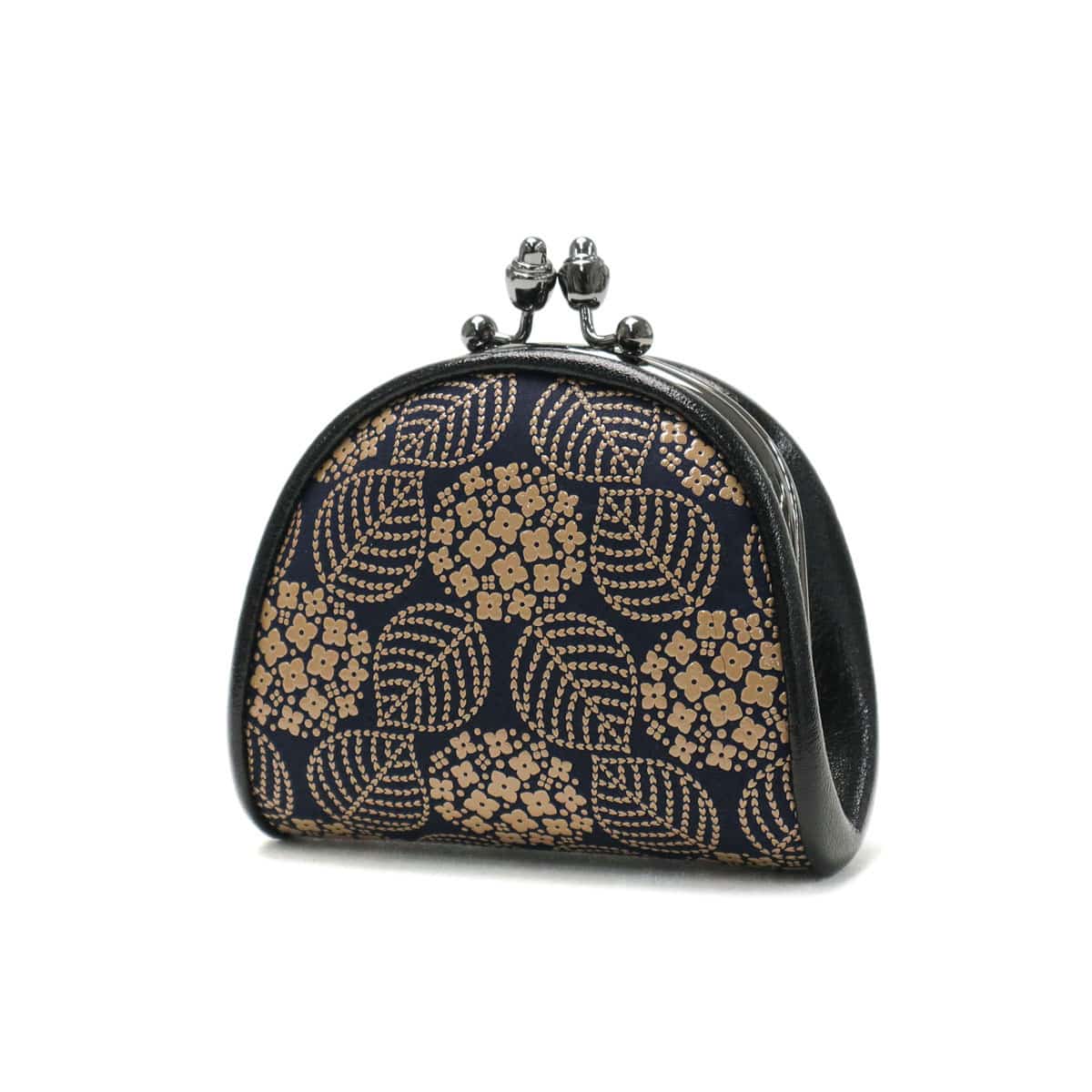 印傳屋 小銭入れ 印伝 インデンヤ INDEN-YA コインケース 72H小銭入 財布 がま口 レディース 上原勇七 甲州印伝 和小物 和柄 革 日本製 1105