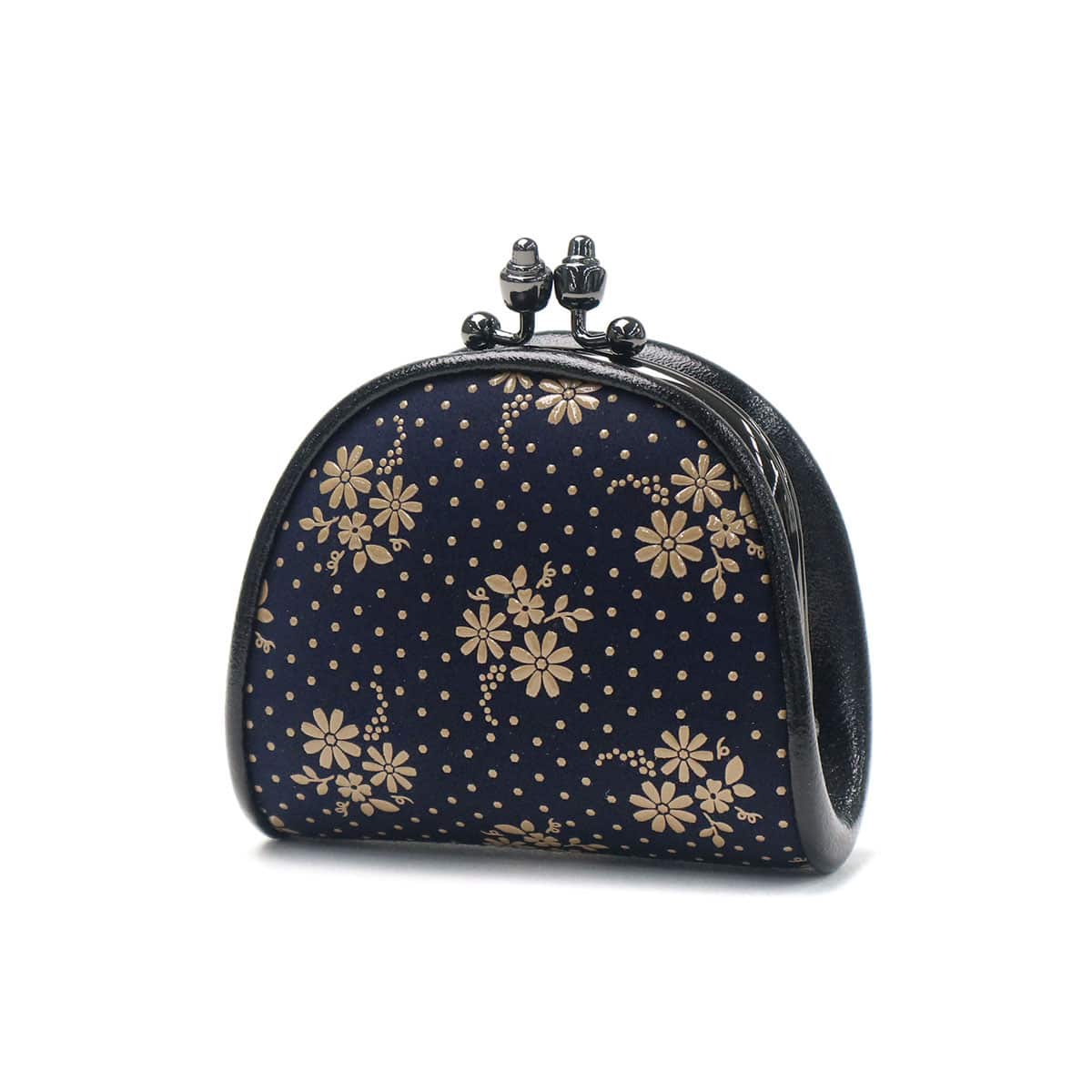 印傳屋 小銭入れ 印伝 インデンヤ INDEN-YA コインケース 72H小銭入 財布 がま口 レディース 上原勇七 甲州印伝 和小物 和柄 革 日本製 1105