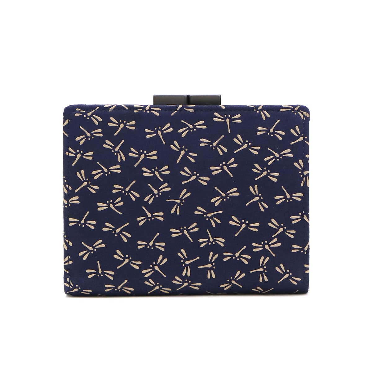 印傳屋 財布 印伝 インデンヤ INDEN-YA 二つ折り 二つ折り財布 がま口 小銭入れあり 本革 115がま札 レディースメンズ上原勇七 甲州印伝 和小物 和柄 日本製 1604