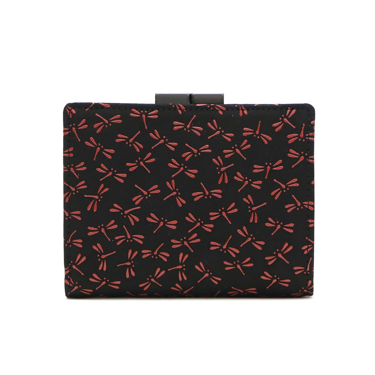 印傳屋 財布 印伝 インデンヤ INDEN-YA 二つ折り 二つ折り財布 がま口 小銭入れあり 本革 115がま札 レディースメンズ上原勇七 甲州印伝 和小物 和柄 日本製 1604