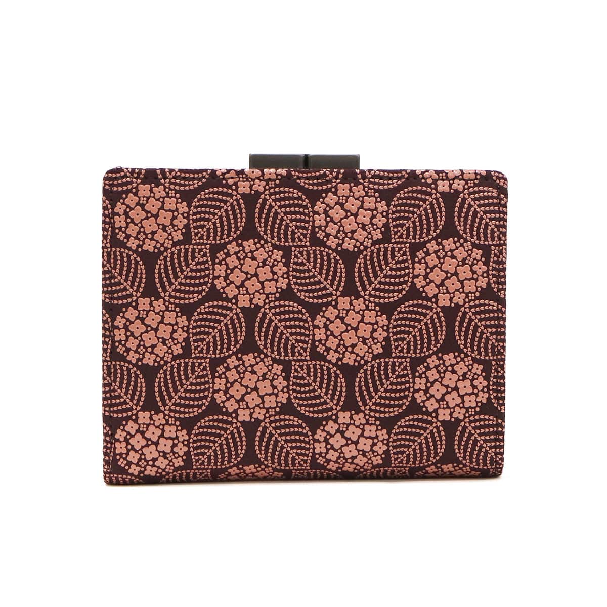 印傳屋 財布 印伝 インデンヤ INDEN-YA 二つ折り 二つ折り財布 がま口 小銭入れあり 本革 115がま札 レディースメンズ上原勇七 甲州印伝 和小物 和柄 日本製 1604