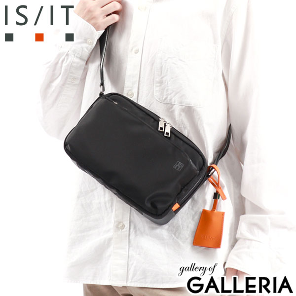 イズイット ショルダーバッグ IS/IT フロント ミニショルダーバッグ ショルダー バッグ 斜めがけ 軽い ナイロン 小さめ コンパクト アウトドア メンズ 936111