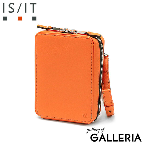 イズイット ショルダーバッグ メンズ レディース ブランド IS/IT スマホショルダー ショルダー バッグ ストラップ 大人 小さめ 30代 40代 斜めがけ かっこいい 本革 レザー ミニ 軽量 革 ノボ 972113
