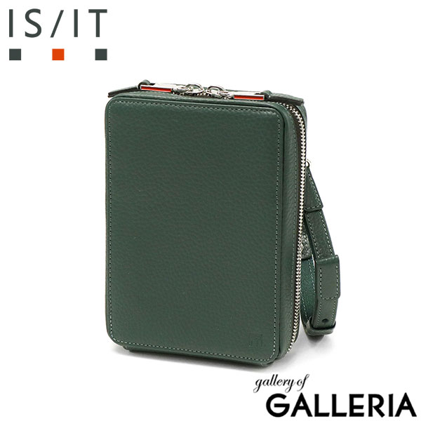 イズイット ショルダーバッグ メンズ レディース ブランド IS/IT スマホショルダー ショルダー バッグ ストラップ 大人 小さめ 30代 40代 斜めがけ かっこいい 本革 レザー ミニ 軽量 革 ノボ 972113