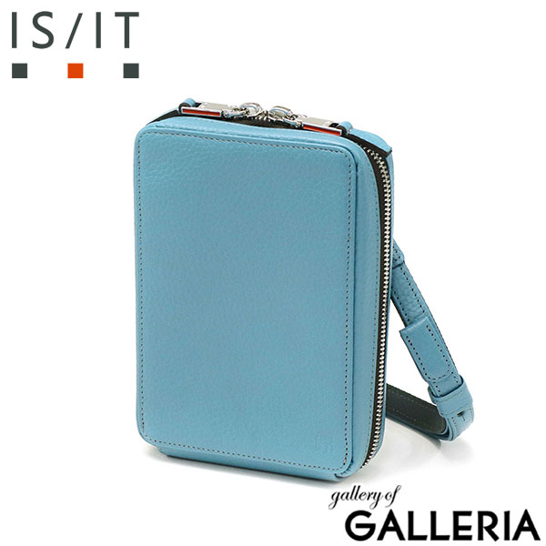 イズイット ショルダーバッグ メンズ レディース ブランド IS/IT スマホショルダー ショルダー バッグ ストラップ 大人 小さめ 30代 40代 斜めがけ かっこいい 本革 レザー ミニ 軽量 革 ノボ 972113