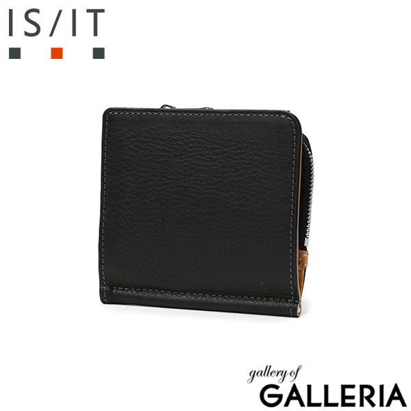 イズイット マネークリップ IS/IT ヒッチ 二つ折り財布 札ばさみ 財布 二つ折り 折り財布 本革 革 レザー イタリアンレザー 小銭入れ付き カード 小銭 コンパクト 軽量 シンプル メンズ 974611