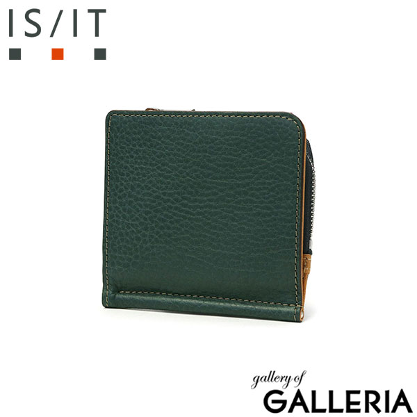 イズイット マネークリップ IS/IT ヒッチ 二つ折り財布 札ばさみ 財布 二つ折り 折り財布 本革 革 レザー イタリアンレザー 小銭入れ付き カード 小銭 コンパクト 軽量 シンプル メンズ 974611