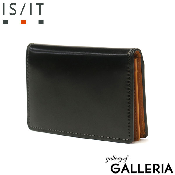 イズイット 名刺入れ IS/IT バトックス コードバン 名刺ケース カードケース カード 馬革 本革 革 牛革 レザー 軽量 革小物 ビジネス メンズ レディース 987602