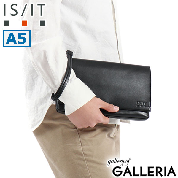 イズイット クラッチバッグ メンズ 結婚式 セカンドバッグ フォーマル 2WAY IS/IT ブランド 小さめ 手持ち A5 ショルダー 軽い 冠婚葬祭 カジュアル スリム 斜め掛け ハンソン 935111