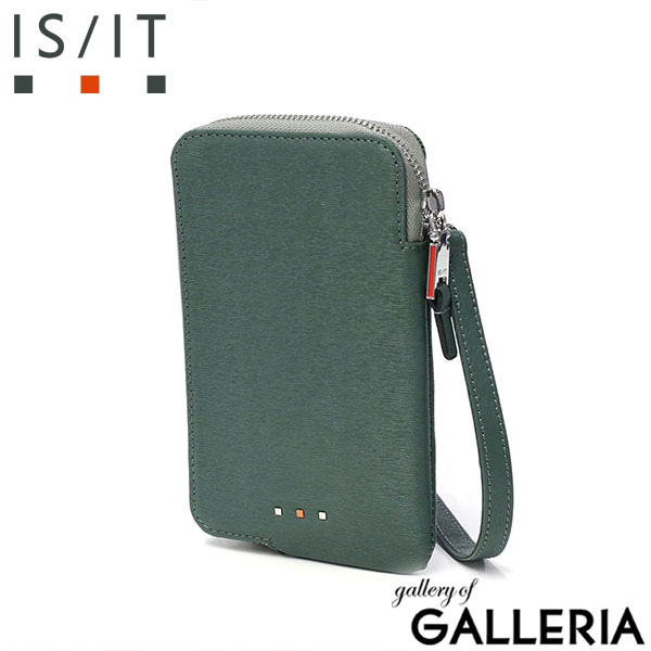 IS/IT スマホショルダー 大人 メンズ レディース ブランド 本革 牛革 革 イズイット スマホショルダーバッグ バッグ スマホショルダーポーチ カード カード収納 スマホ スマートフォン iPhone ノボII 972121