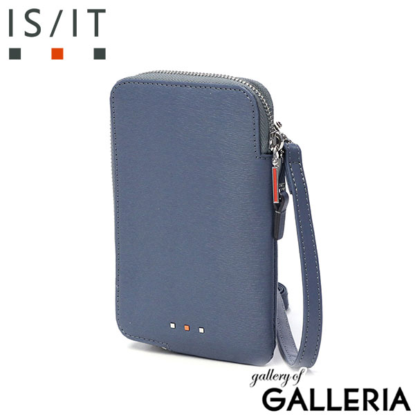 IS/IT スマホショルダー 大人 メンズ レディース ブランド 本革 牛革 革 イズイット スマホショルダーバッグ バッグ スマホショルダーポーチ カード カード収納 スマホ スマートフォン iPhone ノボII 972121