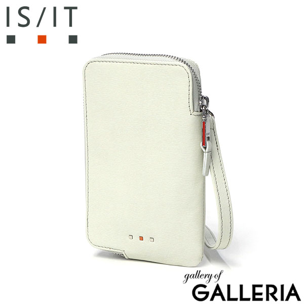IS/IT スマホショルダー 大人 メンズ レディース ブランド 本革 牛革 革 イズイット スマホショルダーバッグ バッグ スマホショルダーポーチ カード カード収納 スマホ スマートフォン iPhone ノボII 972121