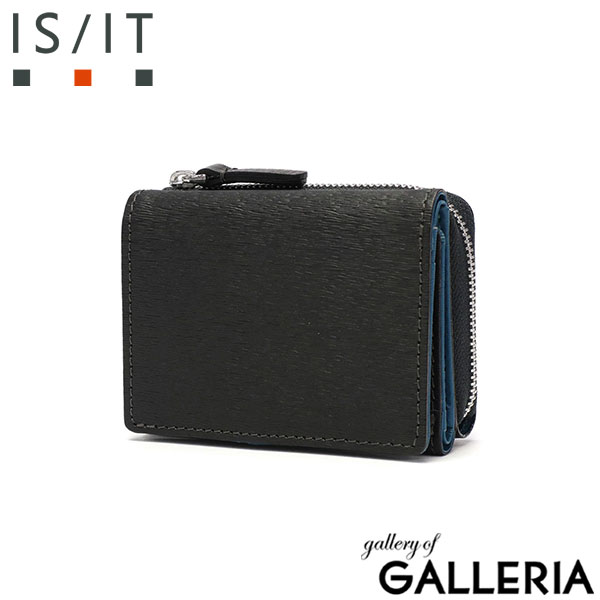 IS/IT 三つ折り財布 メンズ レディース 革 イズイット 財布 三つ折り サイフ ウォレット コンパクト 小さい ミニ財布 本革 レザー エンボスレザー ブランド カード 小銭入れ ノボII 972623