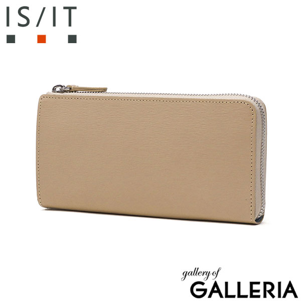 IS/IT 長財布 財布 メンズ レディース イズイット 本革 革 レザー L字ファスナー L字 ブランド おしゃれ 大容量 小銭入れ カードがたくさん入る カード ロングウォレット シンプル バイカラー ノボII 972626