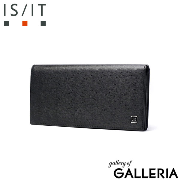 IS/IT 長財布 メンズ レディース かぶせ 財布 イズイット ブランド 大容量 カード 革 本革 牛革 レザー ネイビー ブラック シルバー 黒 フラップ 小銭入れ 男性 女性 ポリマー POLYMER かぶせ長財布 989606
