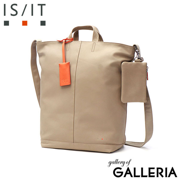 IS/IT トートバッグ ショルダーバッグ メンズ 斜めがけバッグ イズイット かっこいい ブランド 斜めがけ 革 軽量 A4 B4 ショルダー トート バッグ レザー 本革 牛革 2WAY ポーチ付き DISH ディッシュ 945103