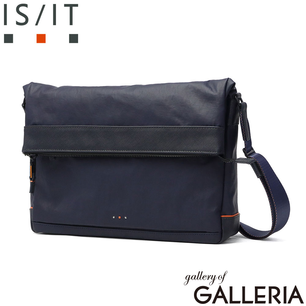イズイット IS/IT ショルダーバッグ 斜めがけ フラップ 軽い 防水 旅行 おしゃれ 高級感 Grinza グリンザ 965112