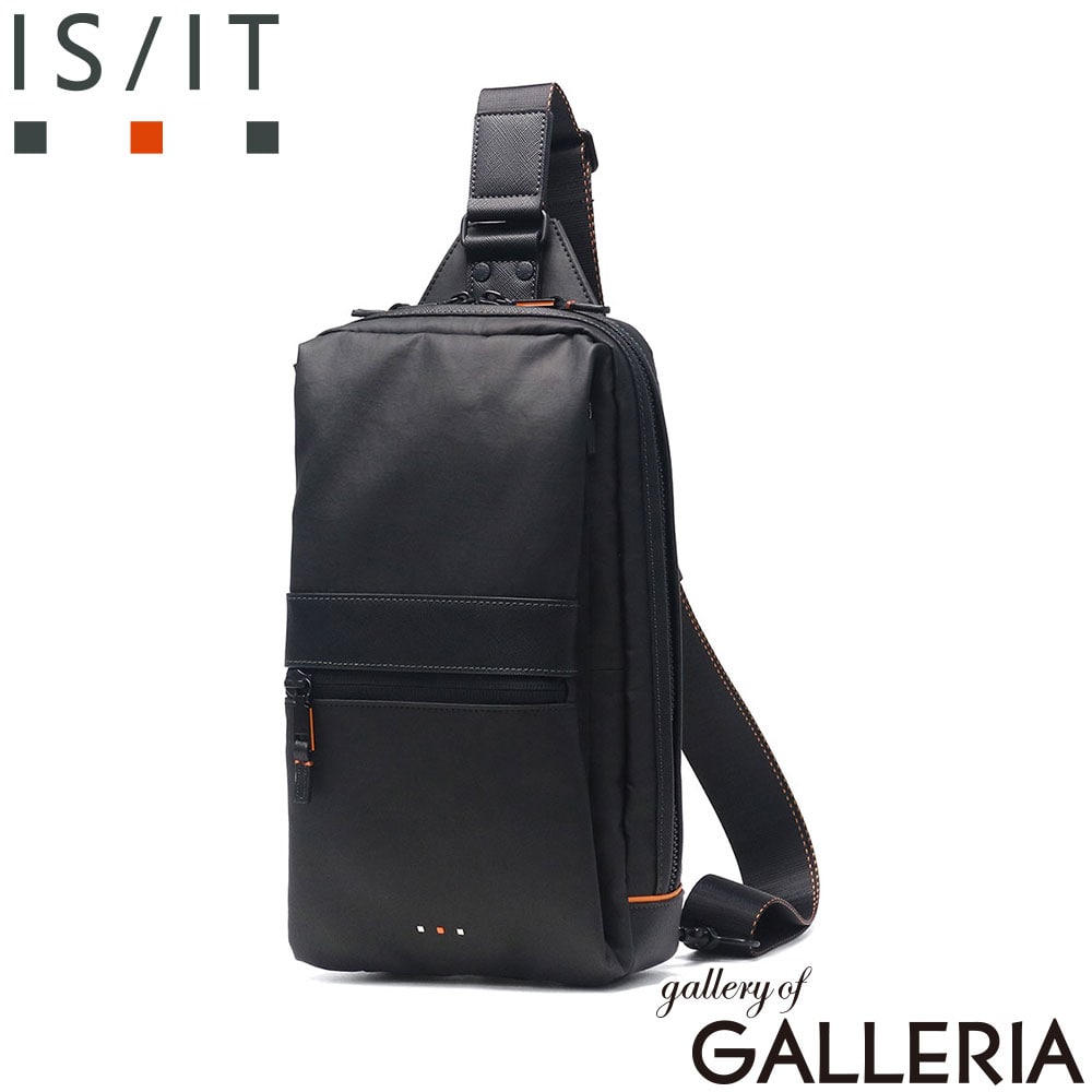イズイット IS/IT ボディバッグ 斜め掛けバッグ 縦 コンパクト 防水 無地 旅行 おしゃれ Grinza グリンザ 965911