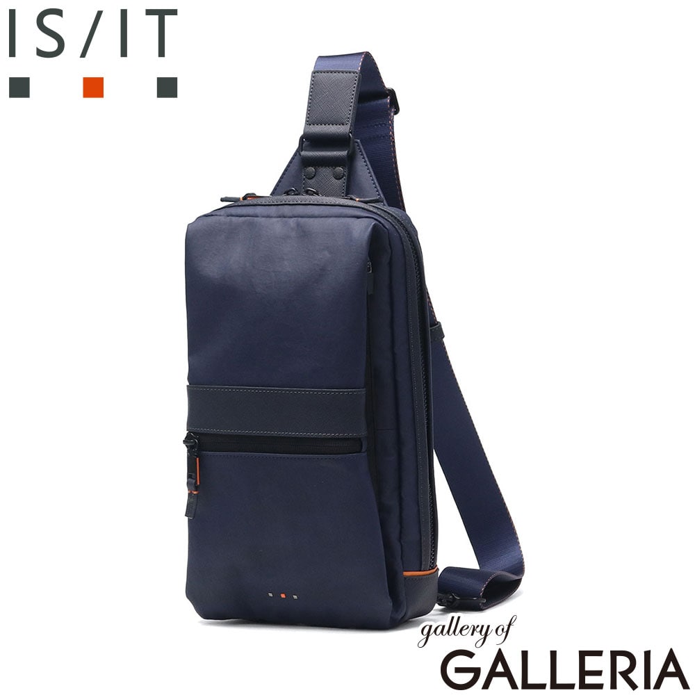 イズイット IS/IT ボディバッグ 斜め掛けバッグ 縦 コンパクト 防水 無地 旅行 おしゃれ Grinza グリンザ 965911