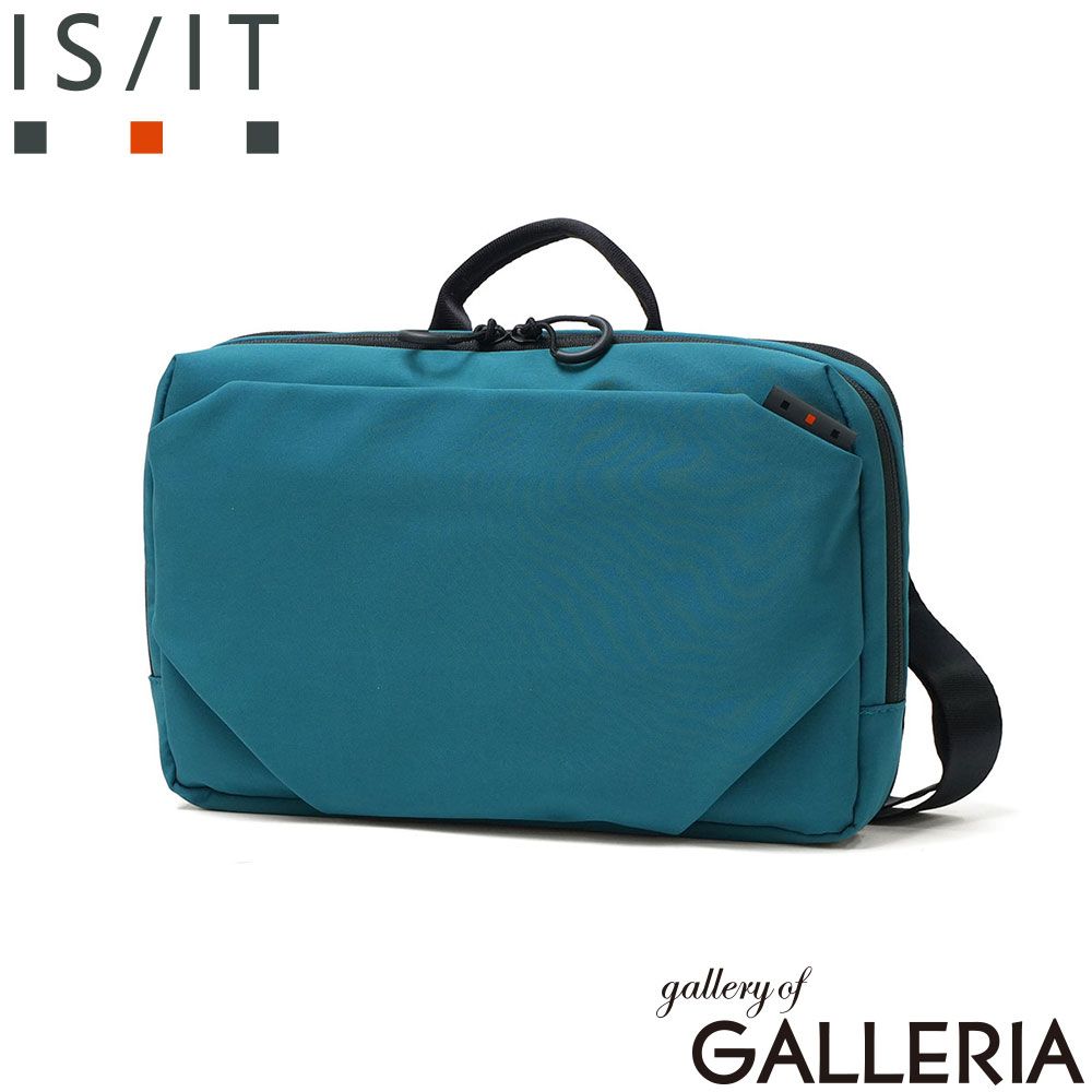 イズイット IS/IT ショルダーバッグ 斜めがけバッグ シンプル おしゃれ タブレット収納 横型 B5 ループ 966901