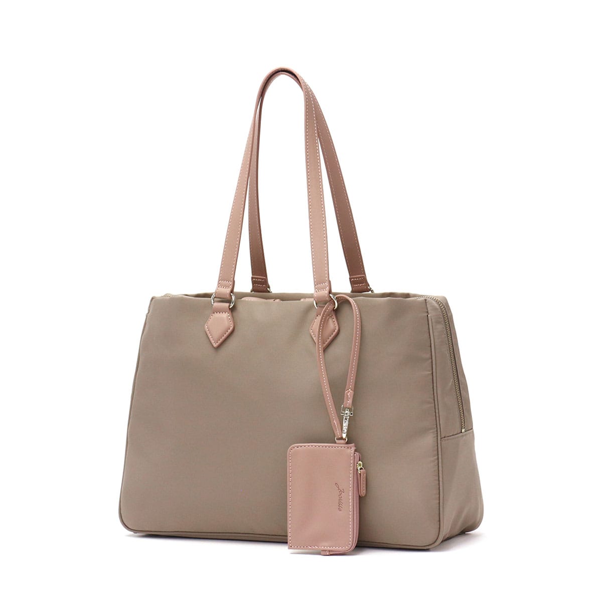 ジョクリス ボストンバッグ Jocrisse Un アン ボストンブリーフ ビジネスバッグ トートバッグ A4 ファスナー ビジネス 通勤 出張 旅行 撥水 軽量 レディース 2-906