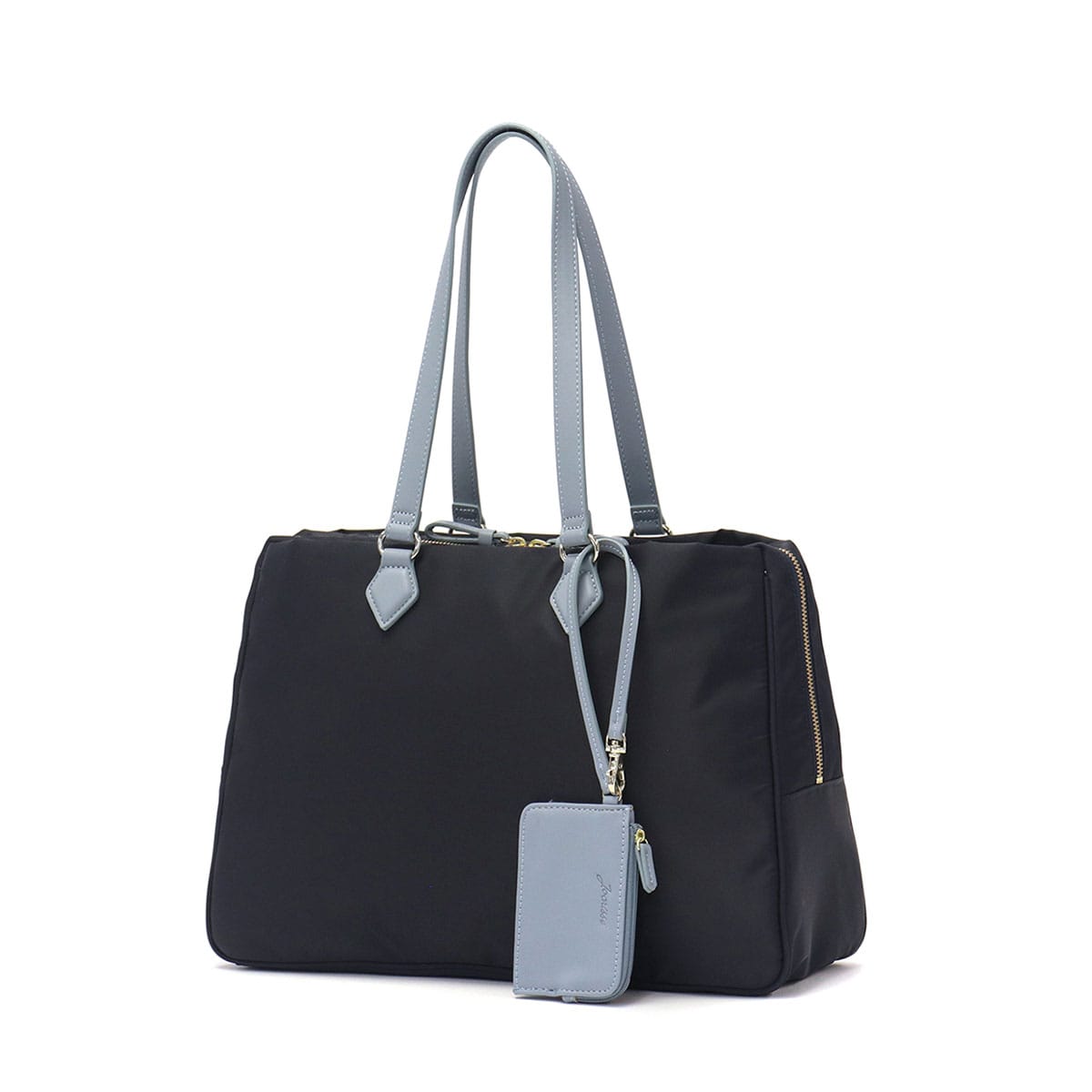 ジョクリス ボストンバッグ Jocrisse Un アン ボストンブリーフ ビジネスバッグ トートバッグ A4 ファスナー ビジネス 通勤 出張 旅行 撥水 軽量 レディース 2-906