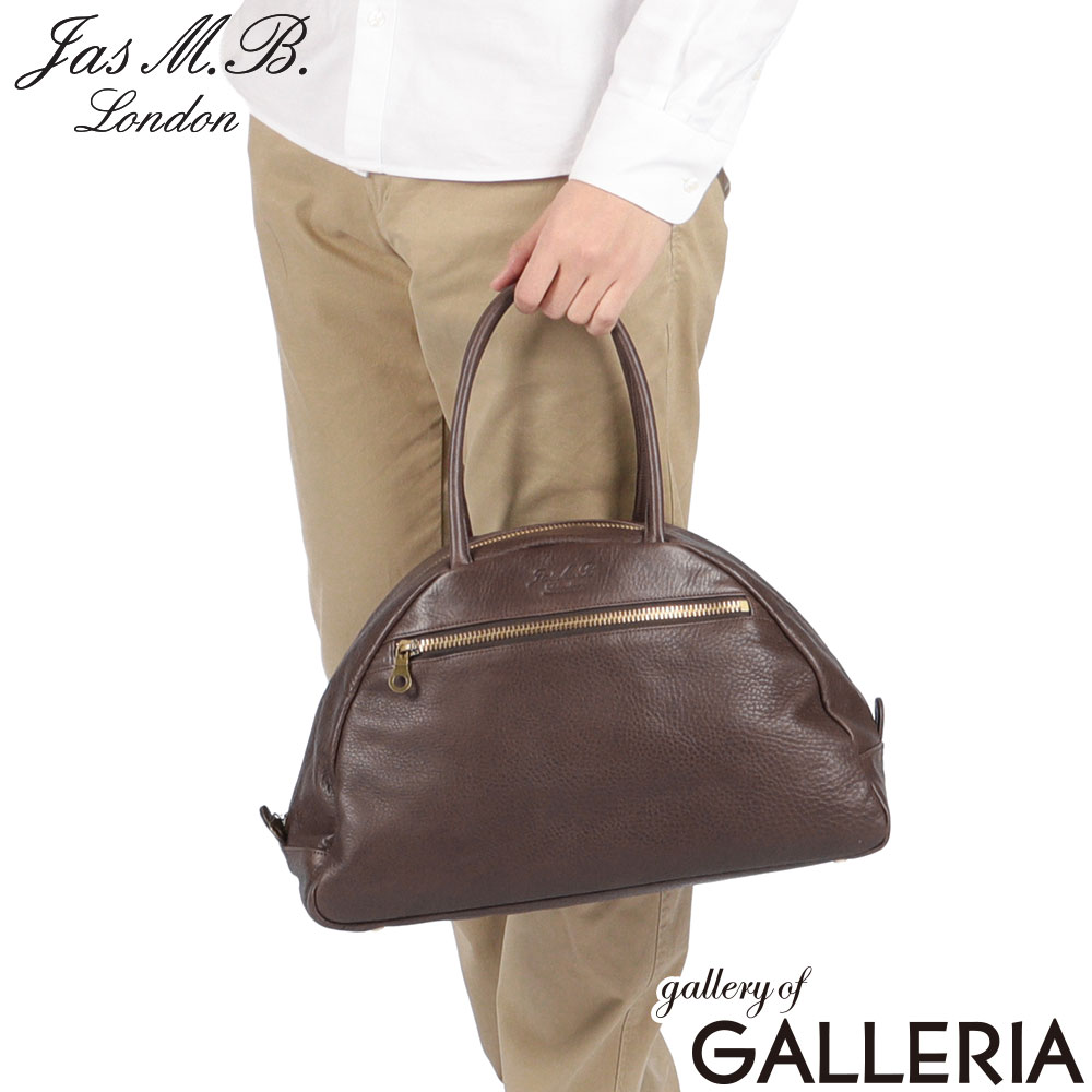 JAS M.B. ジャスエムビー ボストンバッグ コンパクト 日本製 Oiled nubuck leather MINI BOSTON NL-001