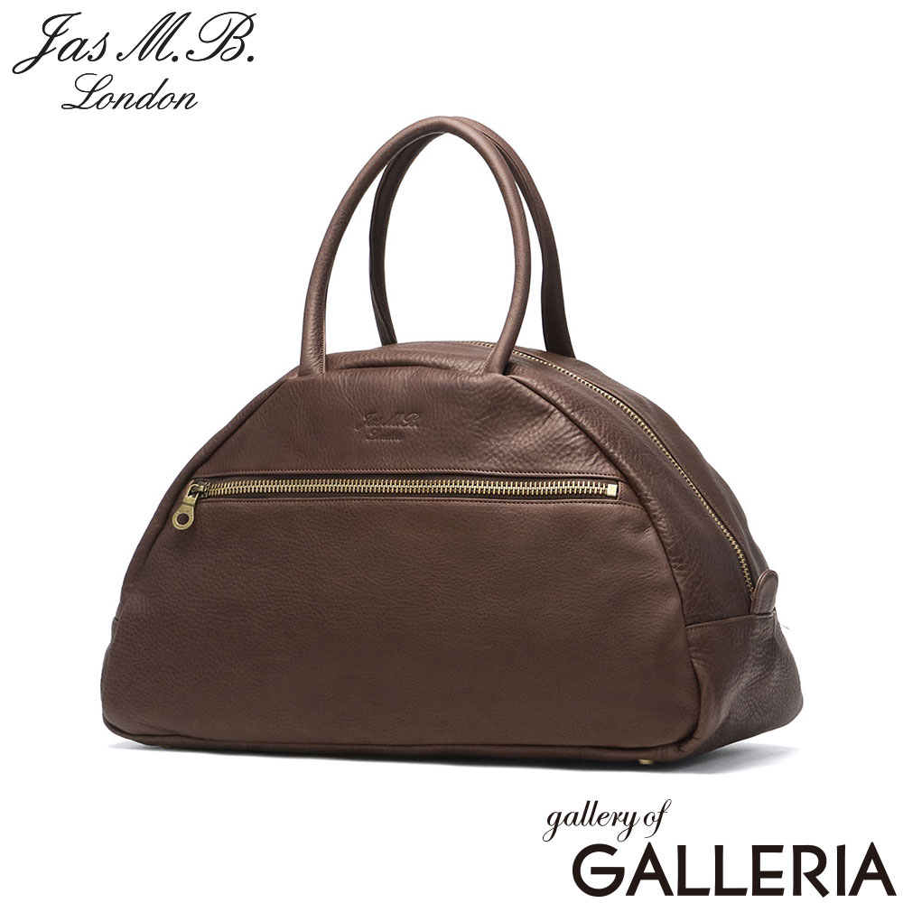 JAS M.B. ジャスエムビー ボストンバッグ コンパクト 通勤 上品 丈夫 A4 Oiled nubuck leather Boston NL-002