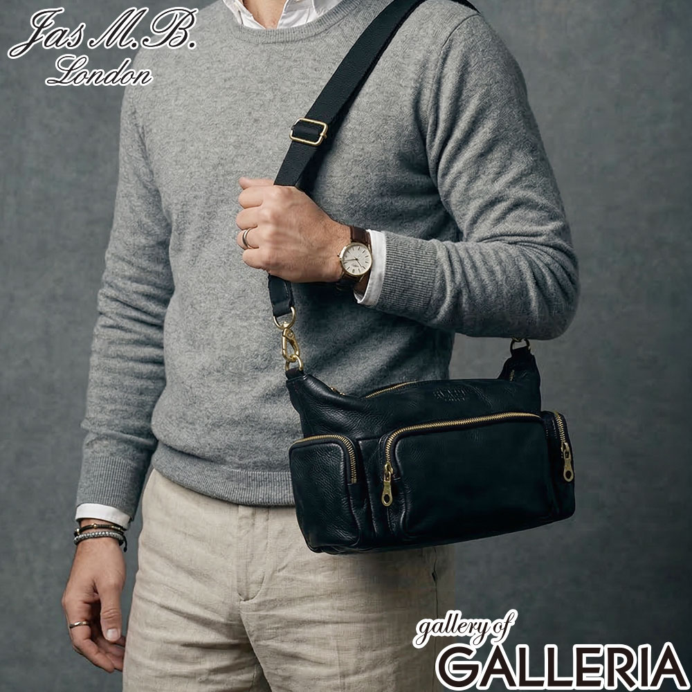 JAS M.B. ジャスエムビー ショルダーバッグ ワンハンドル バッグ Oiled nubuck leather Wing Traveler S NL-003