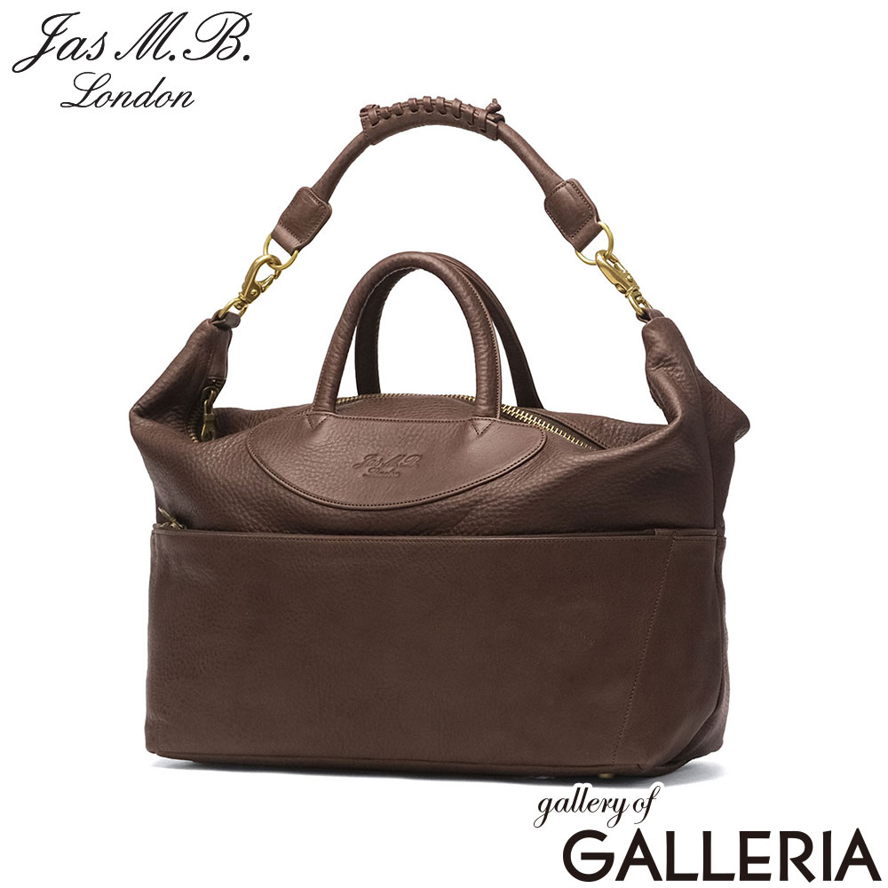 JAS M.B. ジャスエムビー トートバッグ レザー 本革 斜め掛け Oiled nubuck leather Wing Traveler (L) NL-004
