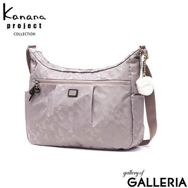 カナナプロジェクト コレクション ショルダーバッグ レディース 斜めがけバッグ Kanana project COLLECTION 横型 ショルダー バッグ ブランド 大人 女性 上品 旅行 カジュアル B5 横 軽量 撥水 マリティマ 68734