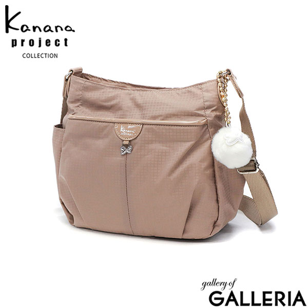 カナナプロジェクト コレクション ショルダーバッグ レディース 斜めがけ 小さめ ミニ 4L Kanana project COLLECTION 大人 軽量 ナイロン 上品 ブランド ミニショルダーバッグ 旅行 デイリー VYG シェリ 17942