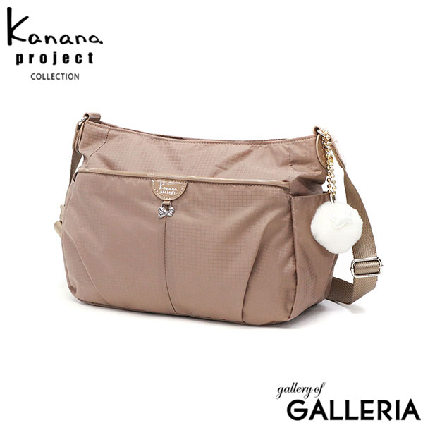 カナナプロジェクト コレクション ショルダーバッグ レディース 斜めがけ 小さめ 6L A5 Kanana project COLLECTION 大人 軽量 軽い ナイロン 上品 ブランド 旅行 デイリー シンプル 横型 VYG シェリ 17943