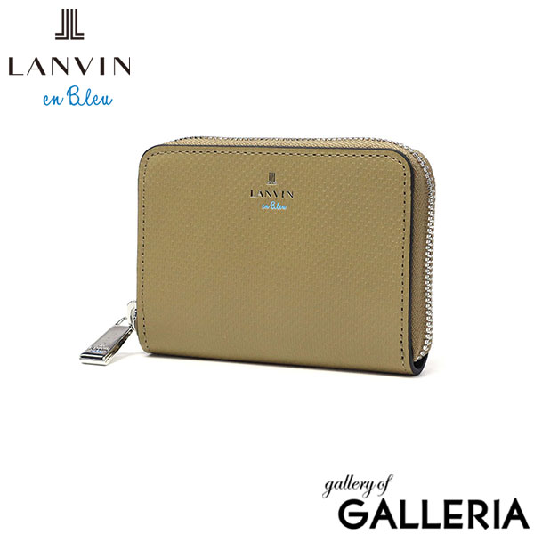 ランバン オン ブルー コインケース メンズ 革 レザー ブランド LANVIN en Bleu 本革 牛革 小銭入れ パスケース おしゃれ 軽量 軽い コンパクト カードケース パスケース 鍵 ワグラムII 504612