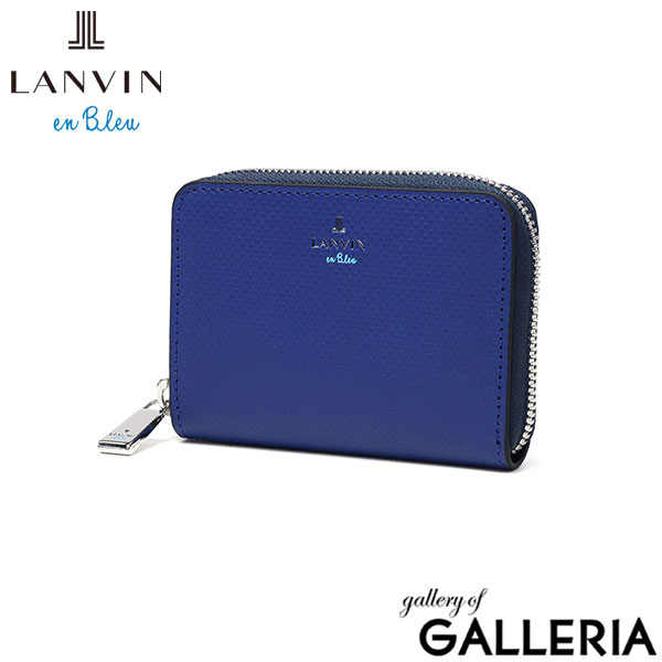 ランバン オン ブルー コインケース メンズ 革 レザー ブランド LANVIN en Bleu 本革 牛革 小銭入れ パスケース おしゃれ 軽量 軽い コンパクト カードケース パスケース 鍵 ワグラムII 504612