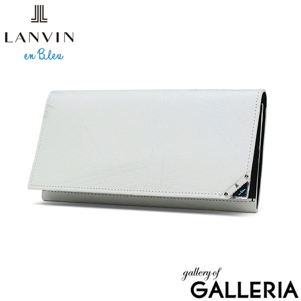 ランバン オン ブルー 長財布 メンズ LANVIN en Bleu 財布 薄い ブランド 本革 レザー 革 スリム 薄型 シンプル 軽量 カード入れ 多い おしゃれ 大人 男性 30代 40代 プレゼント かっこいい アクア 513624