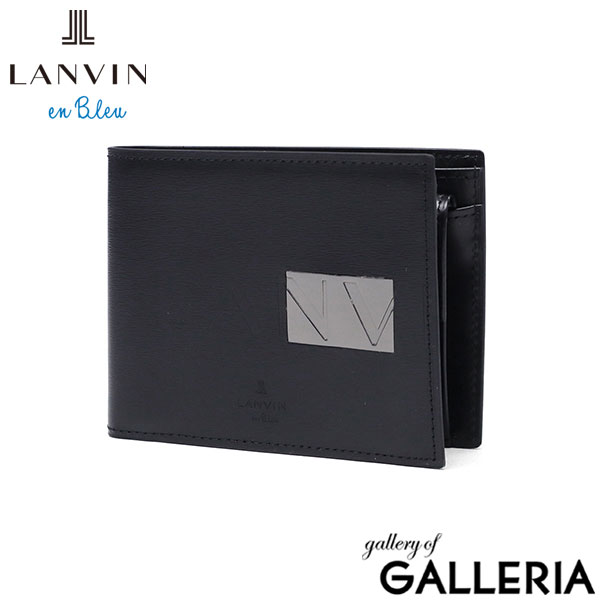 ランバン オン ブルー 二つ折り財布 財布 メンズ ブランド 二つ折り LANVIN en Bleu 小銭入れあり おしゃれ 本革 牛革 レザー 二つ折 大人 コンパクト 男性 誕生日 プレゼント ロゴ ディアブロ 519603