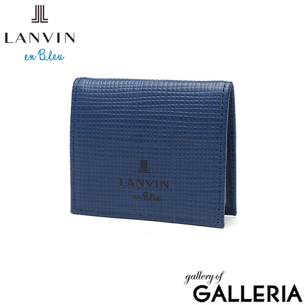 ランバン オン ブルー コインケース メンズ 小銭入れ LANVIN en Bleu ブランド 大人 上品 コンパクト 軽量 小銭 ボックス型 財布 革財布 小さめ ミニ 高級感 レザー 本革 革 おしゃれ プレゼント ゼブダ 529611