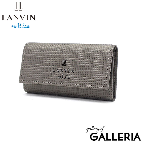 ランバン オン ブルー キーケース メンズ 鍵入れ 小さめ LANVIN en Bleu ブランド 大人 上品 キー ケース 鍵 4連 三つ折り 革小物 軽量 高級感 シンプル レザー 本革 革 おしゃれ プレゼント ゼブダ 529612