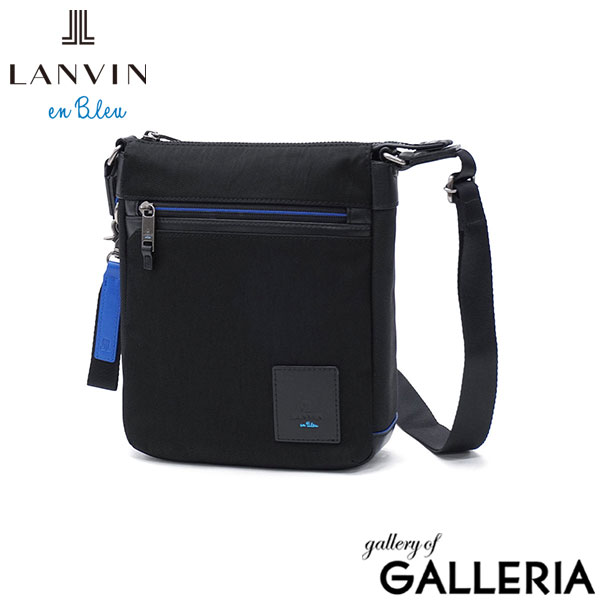 ランバン オン ブルー ショルダーバッグ メンズ レディース ブランド 軽量 LANVIN en Bleu ショルダー バッグ 斜めがけ 小さめ 撥水 大人 ナイロン A5 カジュアル 縦型 おしゃれ リール 530111