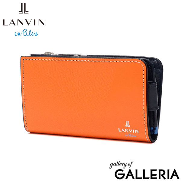 ランバン オン ブルー キーケース メンズ スマートキー 革 本革 レザー ブランド LANVIN en Bleu 小銭入れ 5連 コインケース 小銭入れ付き カード コンパクト シンプル スリム キー 鍵 軽量 パーシャル 555611