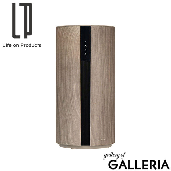 【正規品1年保証】 ライフオンプロダクツ 加湿器 小型 寝室 Life on Products リビング 湿度設定 タワー型 上部給水 超音波式 2.5L タイマー かわいい おしゃれ 上部給水超音波式加湿器 Premium WOOD LCAHF009