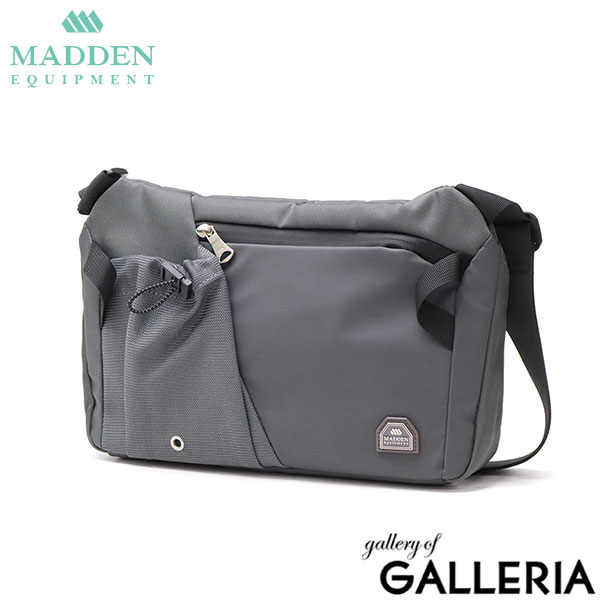 メデン イクイップメント ショルダーバッグ メンズ レディース MADDEN EQUIPMENT 小さめ コンパクト 斜めがけ ブランド かっこいい 軽量 軽い 大人 防水 撥水 ショルダー 横型 シンプル A5 3L ELBERT EQPK-02