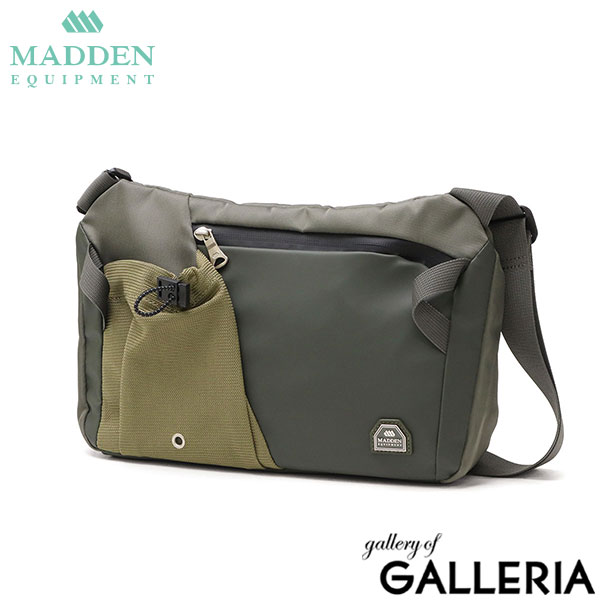 メデン イクイップメント ショルダーバッグ メンズ レディース MADDEN EQUIPMENT 小さめ コンパクト 斜めがけ ブランド かっこいい 軽量 軽い 大人 防水 撥水 ショルダー 横型 シンプル A5 3L ELBERT EQPK-02
