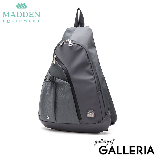 メデン イクイップメント ボディバッグ メンズ レディース ワンショルダー MADDEN EQUIPMENT ショルダーバッグ スリングバッグ ブランド 防水 撥水 斜めがけ ショルダー 軽量 シンプル B5 5L ELBERT EQPK-05