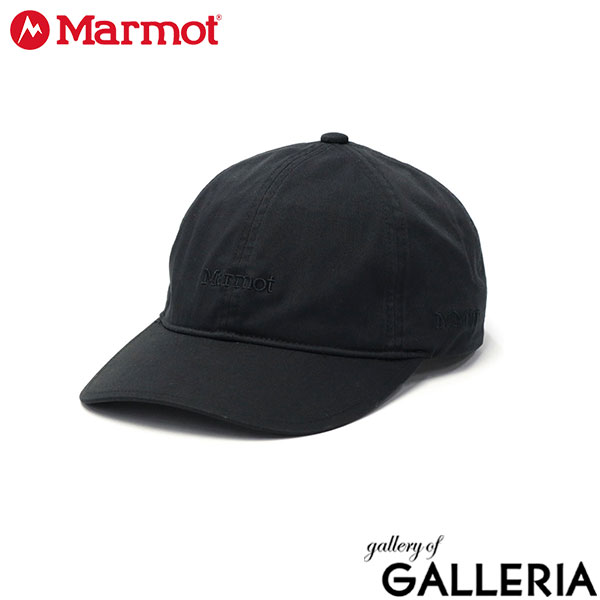 【正規取扱店】 マーモット キャップ メンズ レディース Marmot 帽子 ブランド おしゃれ 40代 50代 UVカット UPF50+ 軽い 吸汗 速乾 ブラック 黒 シンプル カジュアル 春夏 秋冬 ロゴ 日焼け防止 6Panel Cap TSSUE403