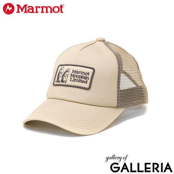 【正規取扱店】 マーモット キャップ 帽子 メンズ レディース 深め 無地 ブランド Marmot 夏 春 秋 冬 おしゃれ ベージュ 黒 カーキ ブラウン コットン 綿 メッシュ 吸水速乾 MMW Classic Mesh Cap MTSS25UHG201